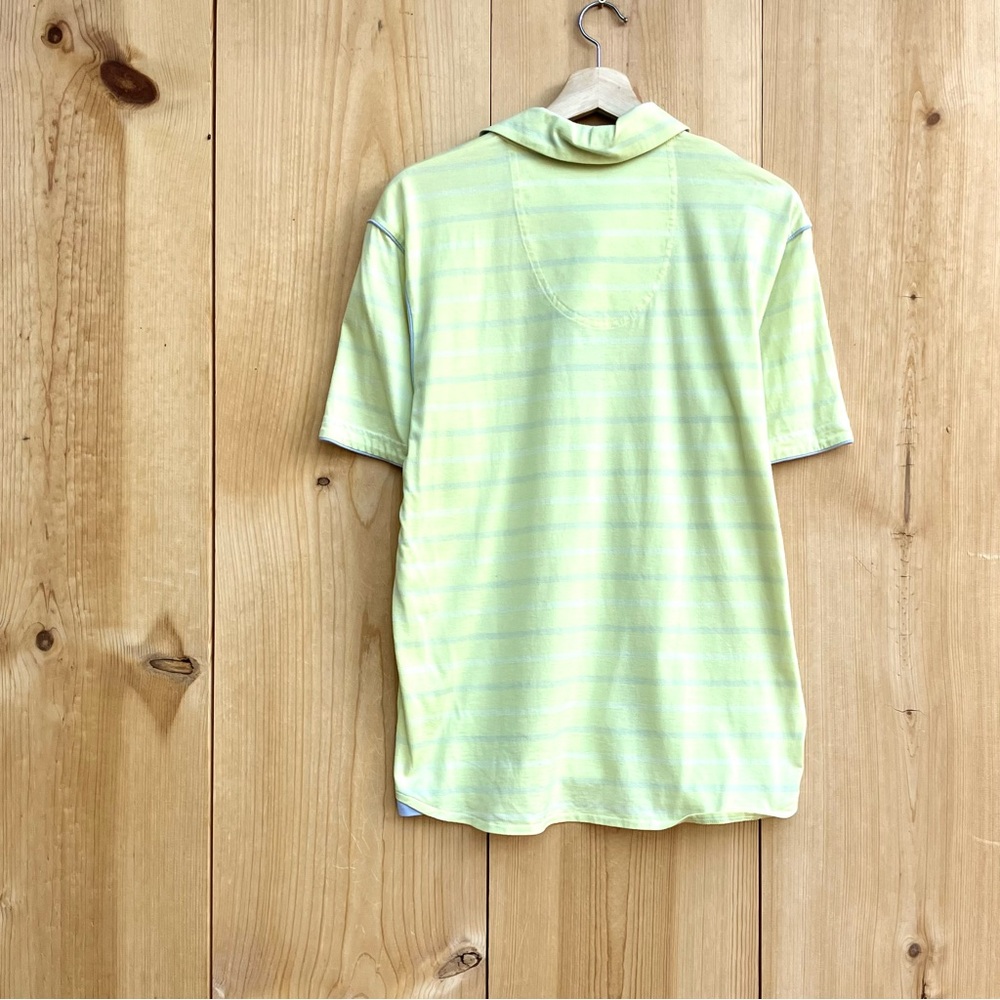 Hugo Boss Polo Lemon Yellow Shirt Sz Large FREE SHIPPING - Picture 7 of 7